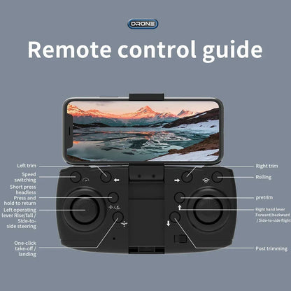 ​​Foldable New E88 Pro RC Drone with 4K Professional 1080P Wide Angle Dual HD Camera WIFI FPV Quadcopter Height Hold​
